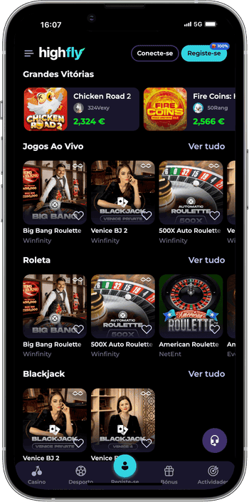 Highflybet Casino Download Mobiele App